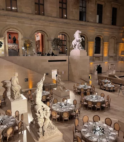 Diner des mécènes du Louvre - Ducasse Réception