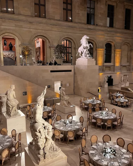 Diner des mécènes du Louvre - Ducasse Réception