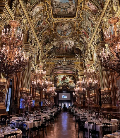 Diner de gala Golden Vines - Ducasse Réception