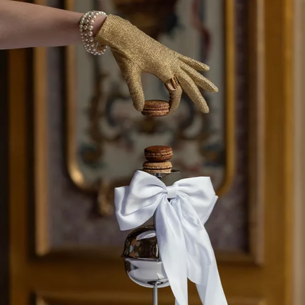 Ducasse Reception - macaron